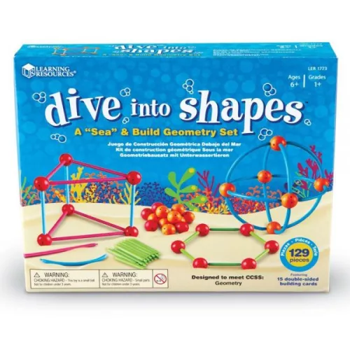 3D Geometriai Építő Készlet