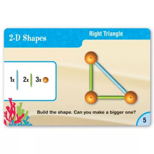 3D Geometriai Építő Készlet