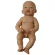 Európai Baba - fiú, kopasz, fürdethető, 24,5 cm 24 hó+