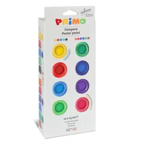 Tempera PRIMO tégelyes 25 ml 12 db/készlet