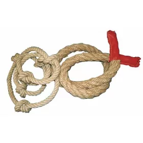 Mászókötél, 3 m, csomós