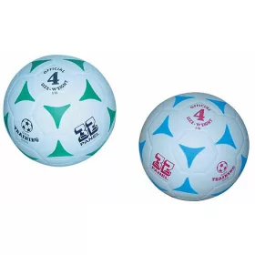 Futball labda, fehér-zöld, 350 g, 20 cm